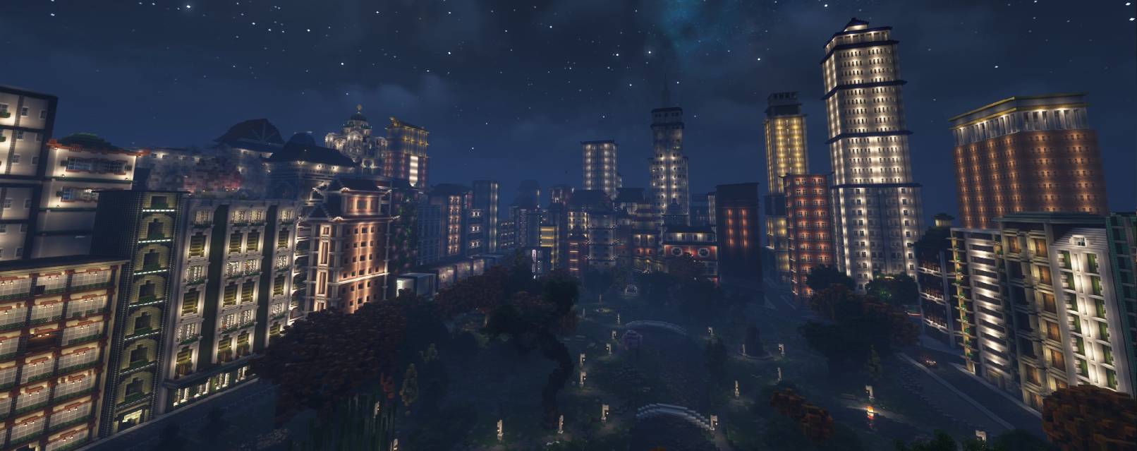 Image of Republic City at Night in the Server