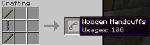 Wooden Handcuffs